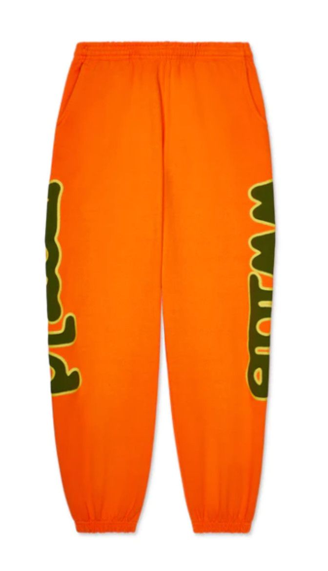 SP5DER &#39;Beluga Logo&#39; Sweatpants Orange