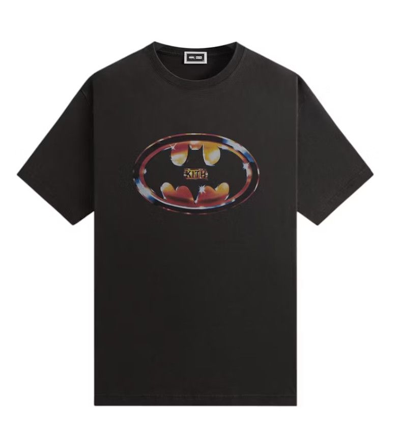 Kith x Batman &#39;Logo Vintage&#39; Tee Black
