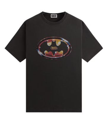 Kith x Batman &#39;Logo Vintage&#39; Tee Black