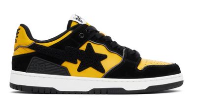A Bathing Ape Bape SK8 STA #2 &#39;GoldenRod&#39;