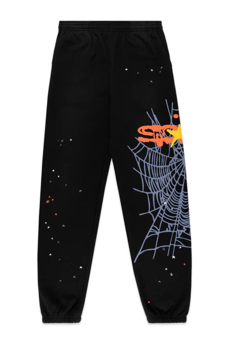 SP5DER &#39;Heavy Web&#39; Sweatpants Black