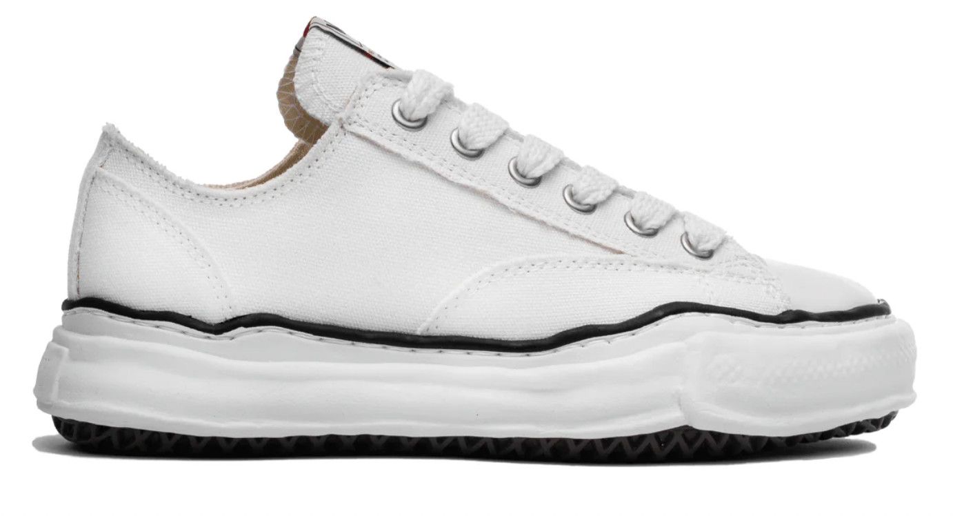 Maison MIHARA YASUHIRO Peterson Low Top Canvas White