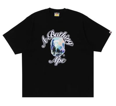 Bape &#39;Forbidden Zone College&#39; Tee Black
