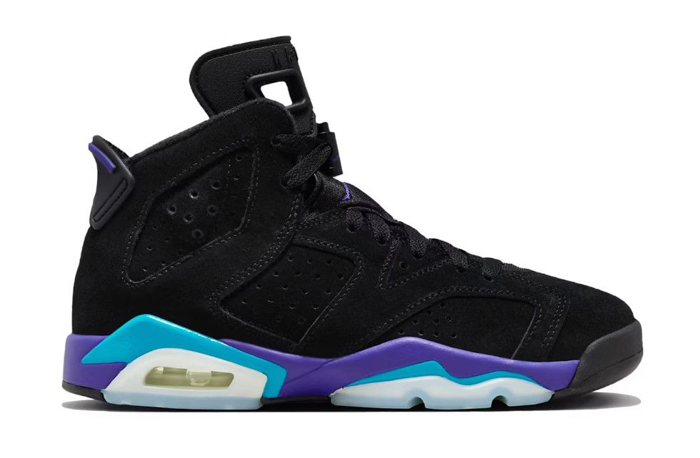 GS Air Jordan 6 Retro &#39;Aqua&#39;