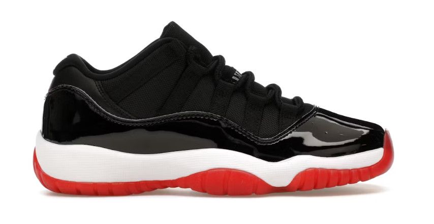 GS Air Jordan 11 Low &#39;Bred&#39;