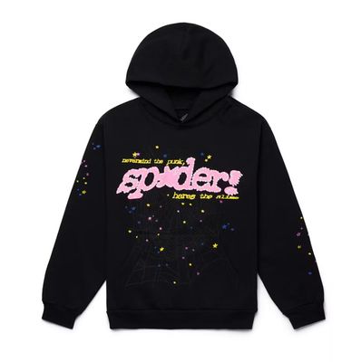 SP5DER &#39;P*NK V2&#39; Hoodie Black