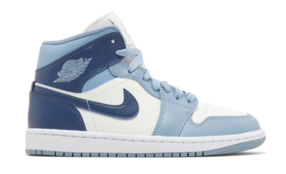 Wmn&#39;s Air Jordan 1 Mid &#39;Diffused Blue&#39;