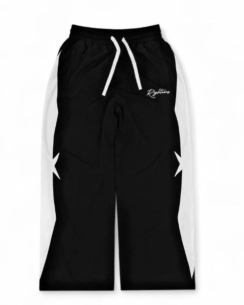 We Are Righteous &#39;Kingdom&#39; Track Pants Black