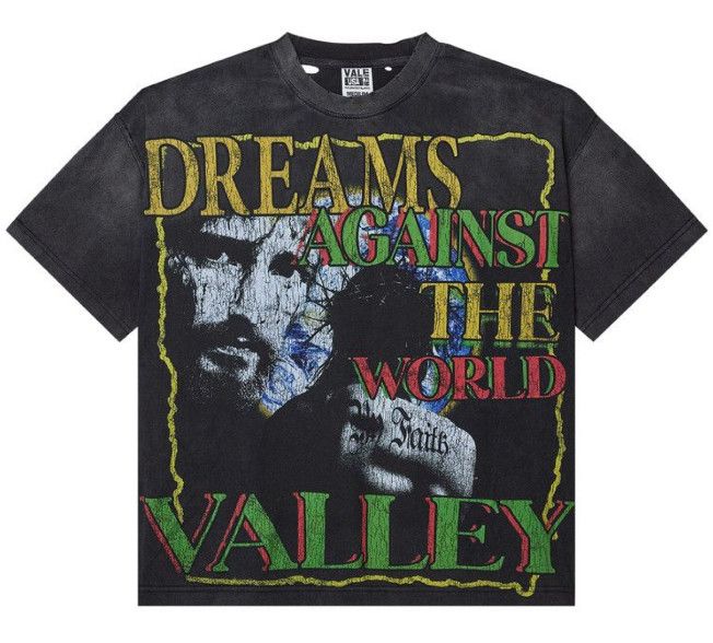 Vale Forever &#39;Dreams vs World&#39; Tee Black