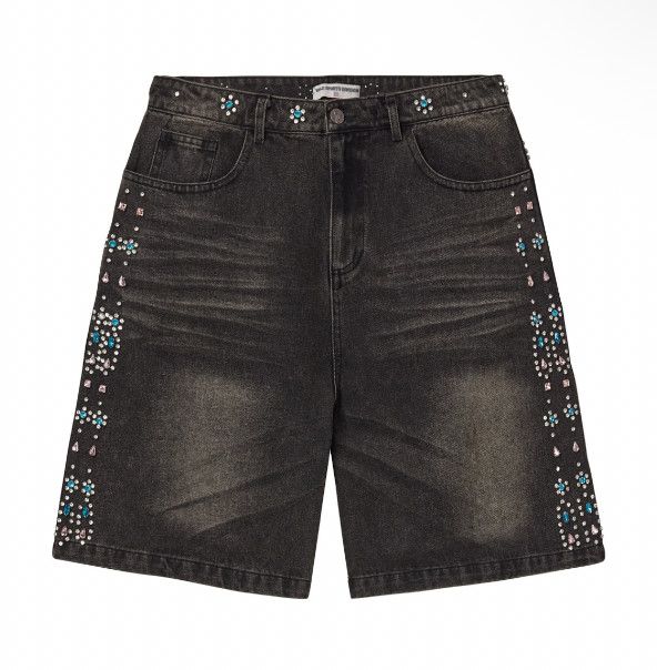 Vale Forever &#39;Candy&#39; Jean Shorts Black