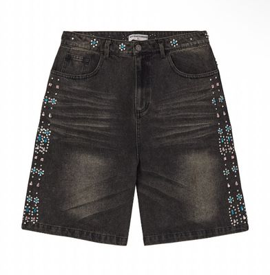 Vale Forever &#39;Candy&#39; Jean Shorts Black