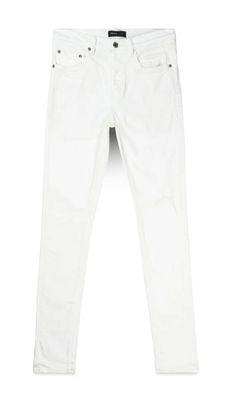 Purple Brand P001 LR Skinny &#39;White JacqMono&#39; Jeans