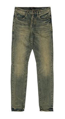 Purple Brand P001 &#39;Dark Indigo Sand Dune Cross&#39; Jeans