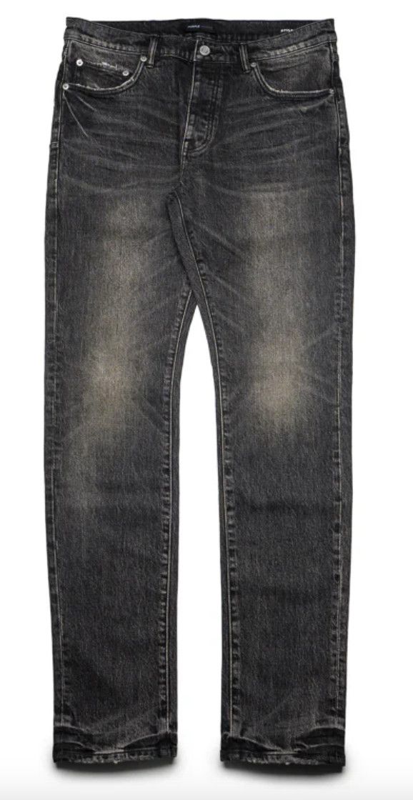 Purple Brand P001 LR Skinny &#39;Black Tinted&#39; Jeans