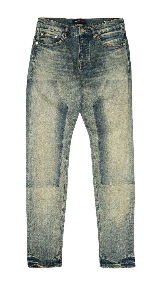 Purple Brand P001 &#39;Mid Indigo Camden Shadow&#39; Jeans