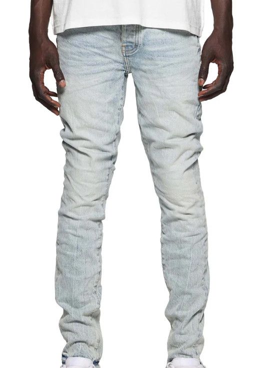 Purple Brand P001 &#39;Light Indigo Iced Tint&#39; Jeans