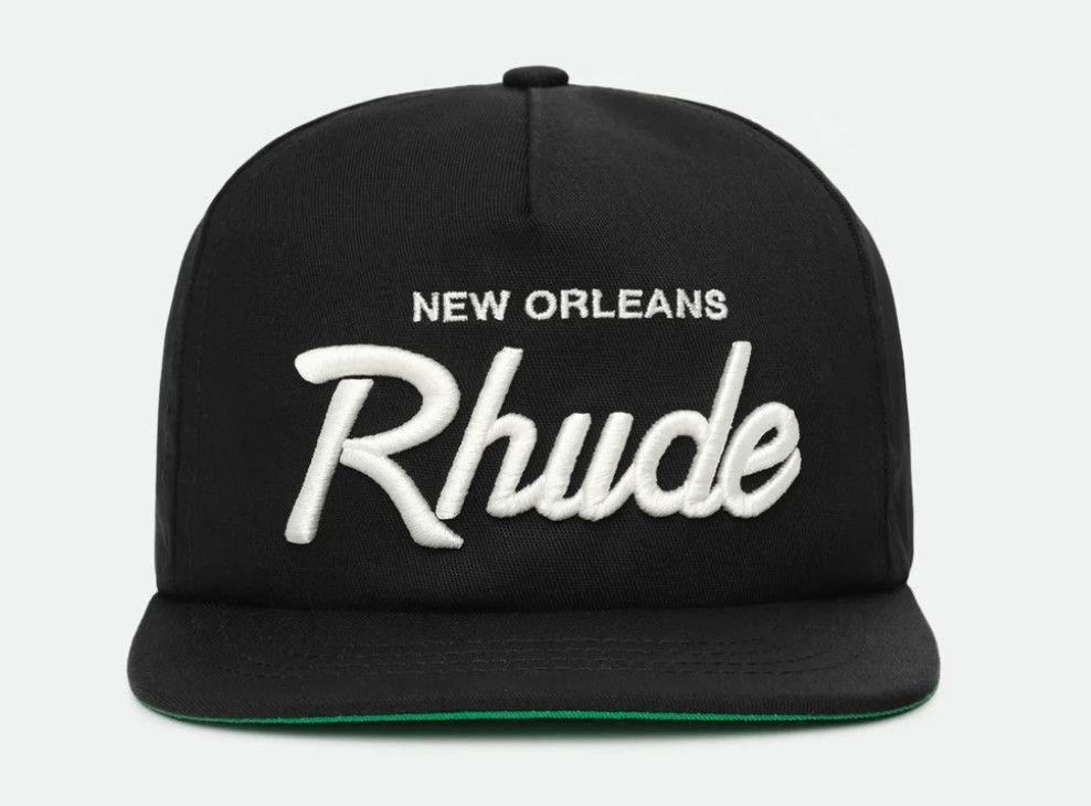 Rhude &#39;Audible&#39; Hat, Color: Black