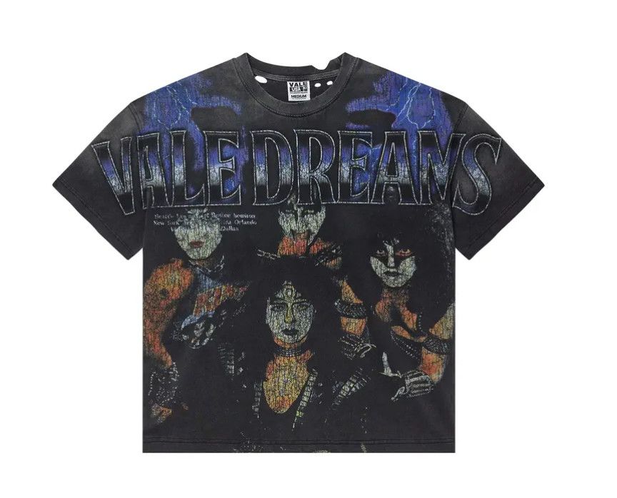 Vale Forever &#39;Kiss&#39; Tee Black