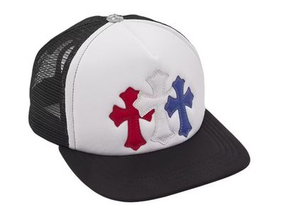 Chrome Hearts &#39;USA Cross Cemetery&#39; Trucker Hat