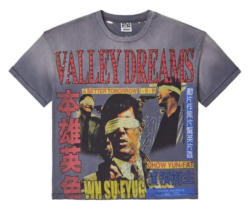 Vale Forever &#39;Robber Bling&#39; Tee Grey