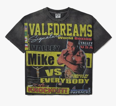 Vale Forever &#39;Iron Mike&#39; Tee Black