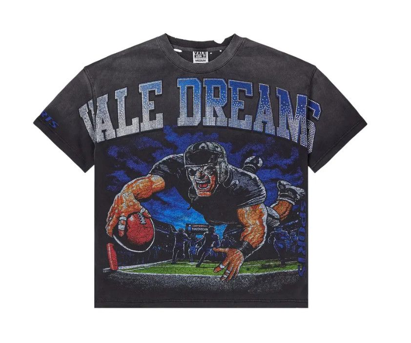 Vale Forever &#39;Gridiron Bling&#39; Tee Black