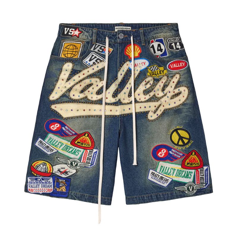 Vale Forever &#39;1980s&#39; Jean Shorts Dark Indigo