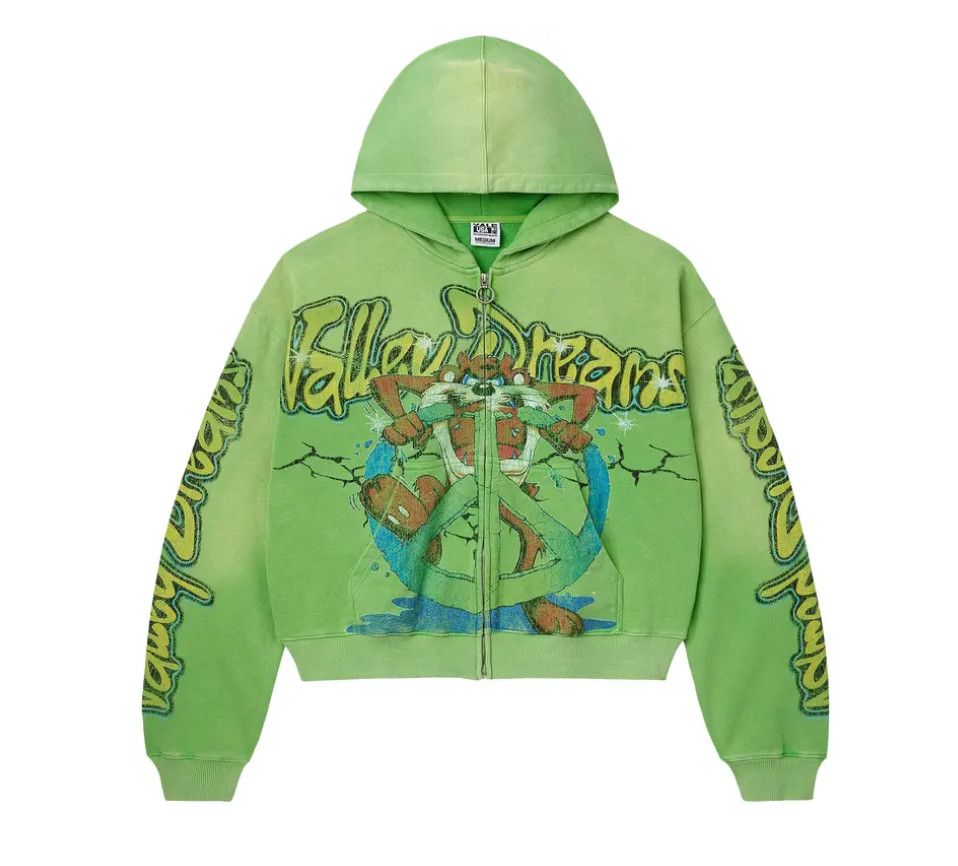 Vale Forever &#39;Taz&#39; Zip Up Green