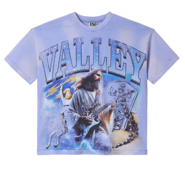 Vale Forever &#39;Holy Metal Bling&#39; Tee Purple