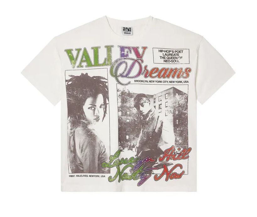 Vale Forever &#39;Poetry&#39; Tee White