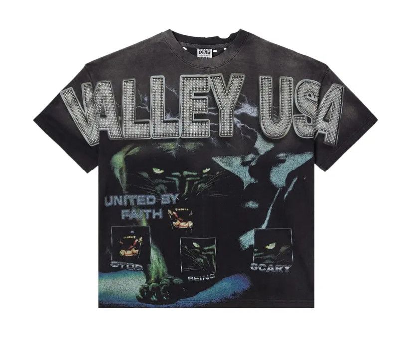 Vale Forever &#39;Faith Bling&#39; Tee Black