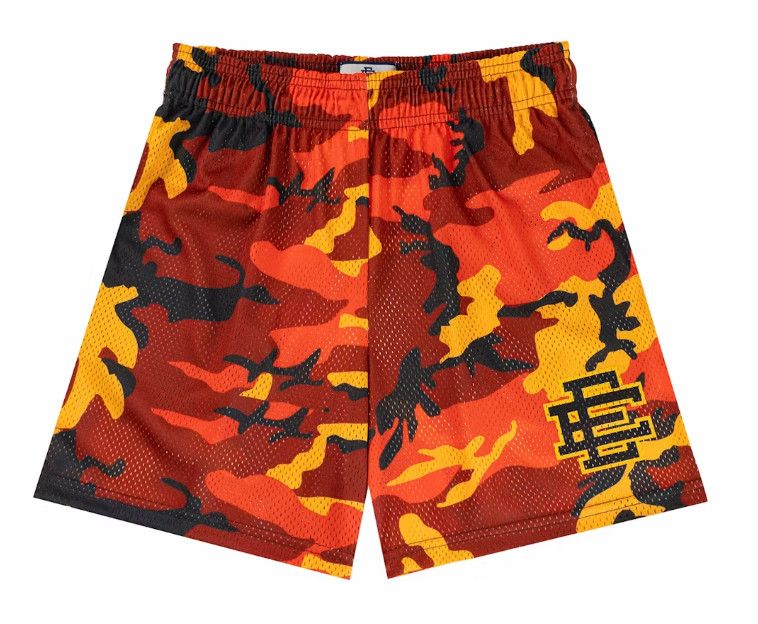 EE Basic Short &#39;Orange/Black Camo&#39;