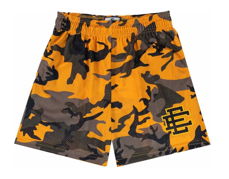 EE Basic Short &#39;Yellow/Black Camo&#39;, Size: | XXL |