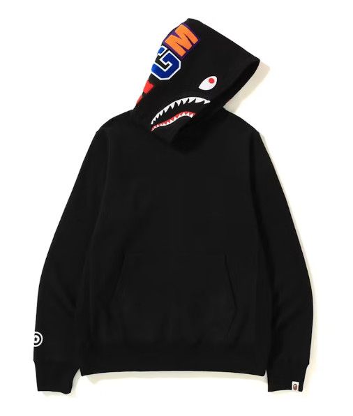 BAPE &#39;Shark&#39; Hoodie Black