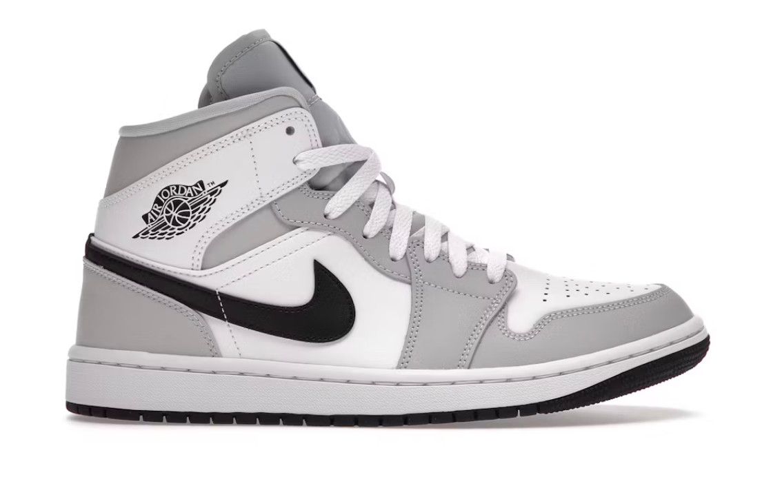 Wmn&#39;s Air Jordan 1 Mid &#39;Light Smoke Grey&#39;, Size: | 9w | (No Box)