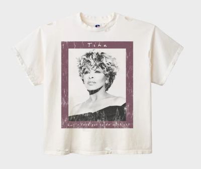 HMDD &#39;Tina&#39; Vintage Tee White
