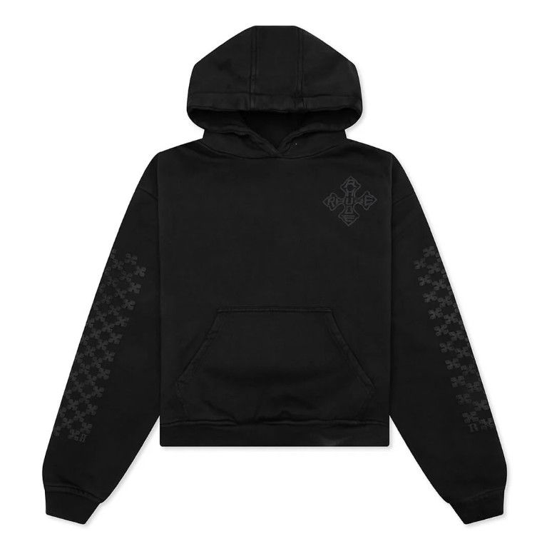 Rhude &#39;Cross Logo&#39; Hoodie VTG Black