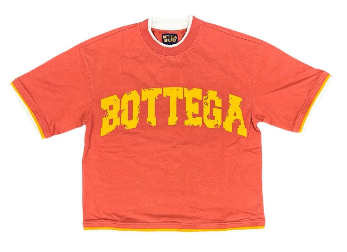 Bottega Desires &#39;War&#39; Tee Vtg Red
