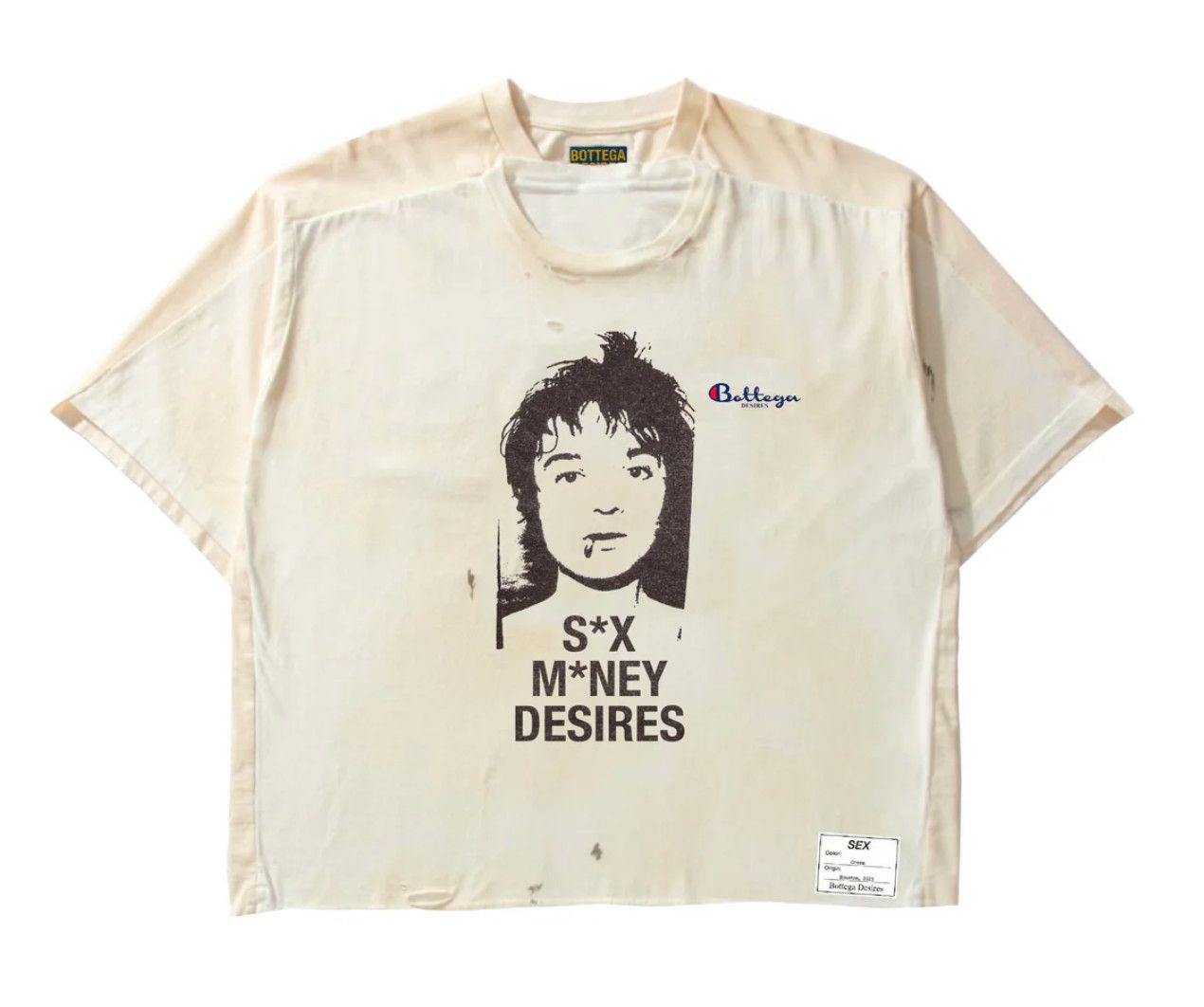 Bottega Desires &#39;Sex Sells&#39; Tee Cream
