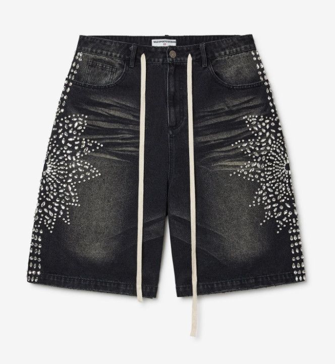 Vale Forever &#39;Siren&#39; Jean Shorts Black