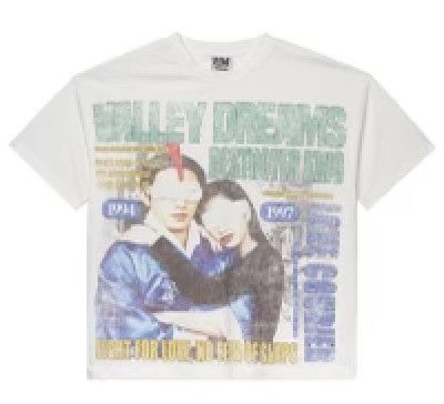 Vale Forever &#39;Robot Bling&#39; Tee White