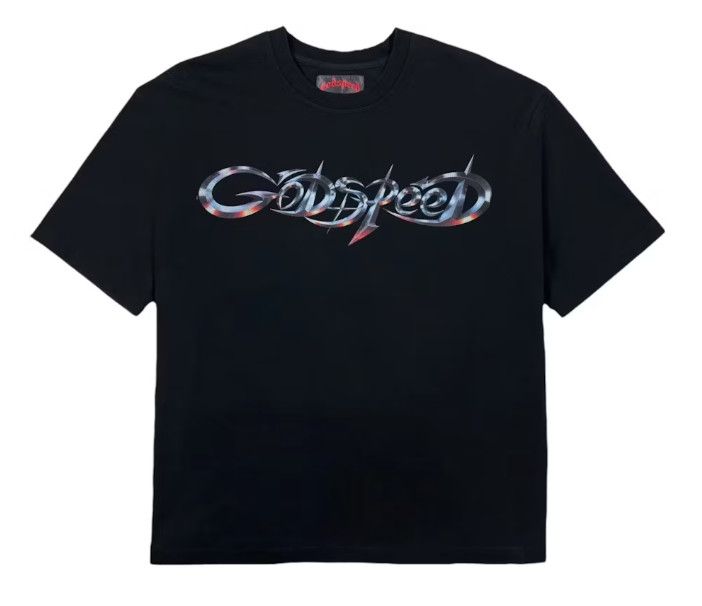 Godspeed &#39;New Age Logo&#39; Tee Black
