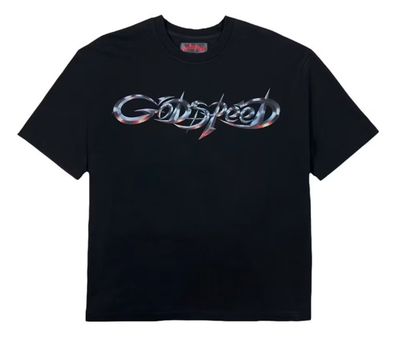 Godspeed &#39;New Age Logo&#39; Tee Black