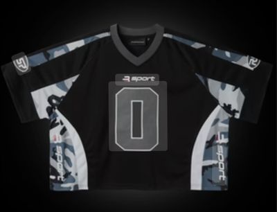 GVGallery &#39;Great Wall&#39; Jersey Black