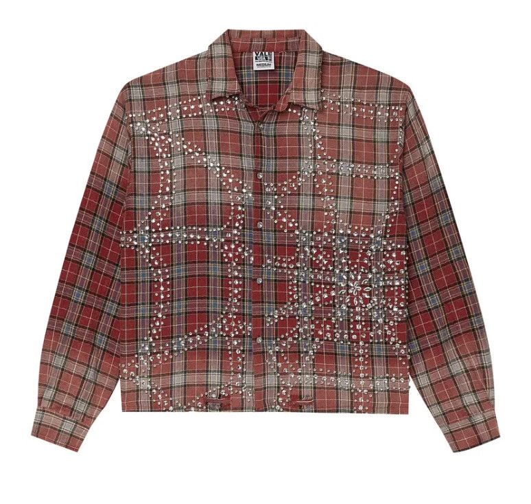 Vale Forever &#39;Bling Web&#39; Flannel Red