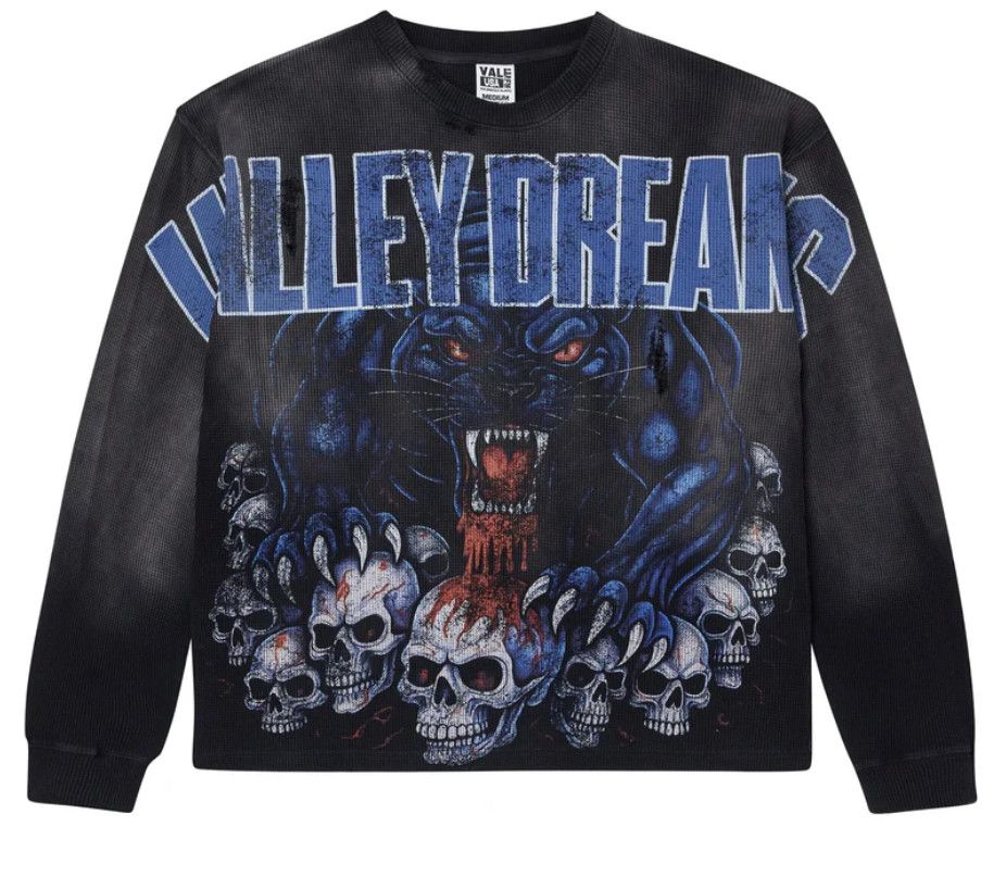 Vale Forever &#39;Panther&#39; L/S Thermal Tee Black