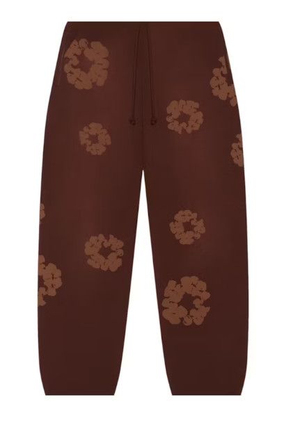 Denim Tears &#39;Mono Wreath&#39; Sweatpants Brown