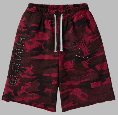 HMDD &#39;Chimstone&#39; Sweatshorts Red Camo