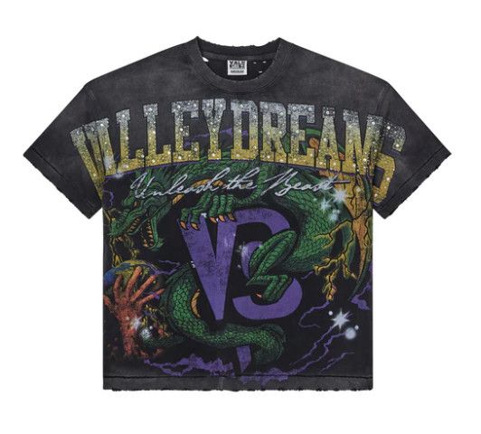 Vale Forever &#39;Enter the Dragon&#39; Tee Black