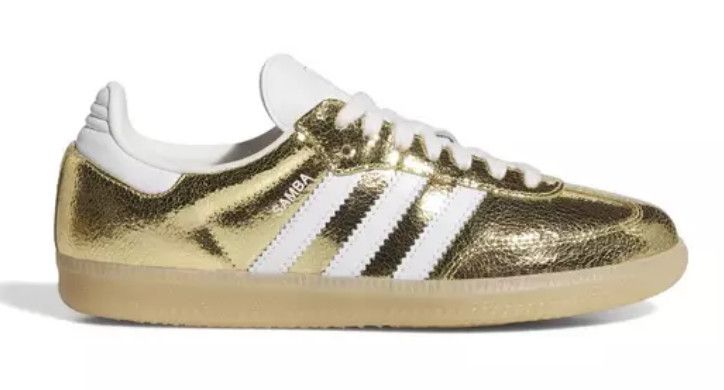 Wmn&#39;s Adidas Samba OG &#39;Gold Metallic&#39;